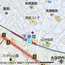 福しん 下赤塚北口店周辺の地図