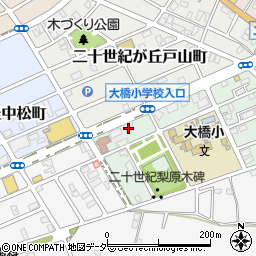 千葉県松戸市二十世紀が丘梨元町5周辺の地図