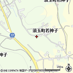 山梨県北杜市須玉町若神子新町465周辺の地図