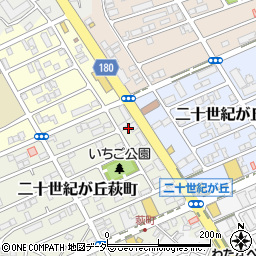 千葉県松戸市二十世紀が丘萩町7-2周辺の地図