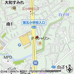 ダイシャリン和光店周辺の地図