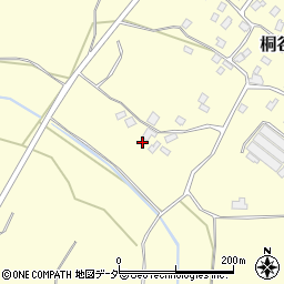 千葉県香取市桐谷176周辺の地図