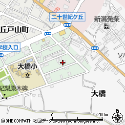 千葉県松戸市二十世紀が丘梨元町59周辺の地図