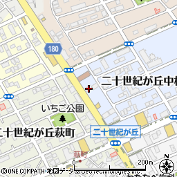 千葉県松戸市二十世紀が丘中松町5周辺の地図