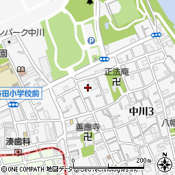 シティ・ソレイユ亀有周辺の地図
