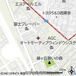東京都羽村市緑ヶ丘3丁目周辺の地図