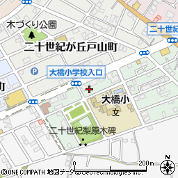 千葉県松戸市二十世紀が丘梨元町25周辺の地図