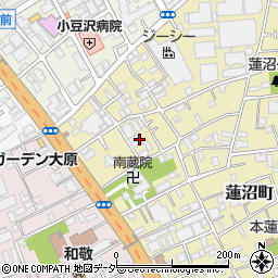東京都板橋区蓮沼町51周辺の地図