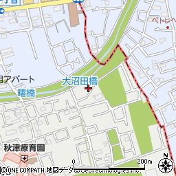 東京都東村山市青葉町3丁目42周辺の地図