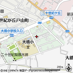 千葉県松戸市二十世紀が丘梨元町89周辺の地図