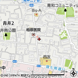 冨田屋寝具株式会社　足立営業所周辺の地図