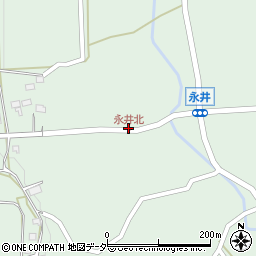 永井北周辺の地図