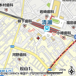 三井住友銀行清瀬駅南 ＡＴＭ周辺の地図