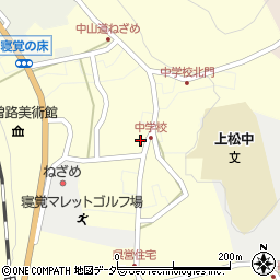 長野県木曽郡上松町小川1769-2周辺の地図