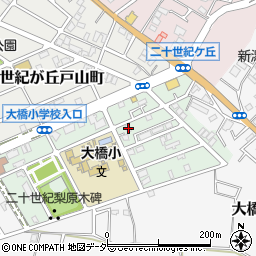 千葉県松戸市二十世紀が丘梨元町88周辺の地図