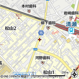 イガラシ薬局清瀬店周辺の地図