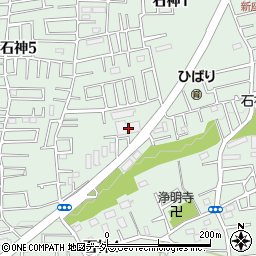 学研ココファン新座石神ヘルパーセンター周辺の地図
