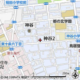 京北工業株式会社周辺の地図