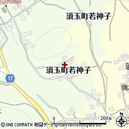 山梨県北杜市須玉町若神子新町437周辺の地図