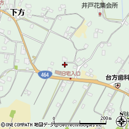 千葉県成田市台方316周辺の地図