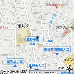 東京都板橋区徳丸3丁目24周辺の地図
