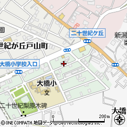千葉県松戸市二十世紀が丘梨元町103周辺の地図