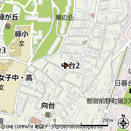 東京都板橋区中台2丁目周辺の地図