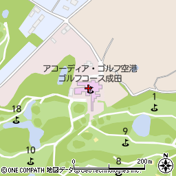 アコーディア・ゴルフ空港ゴルフコース成田周辺の地図