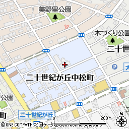 松戸フラット周辺の地図