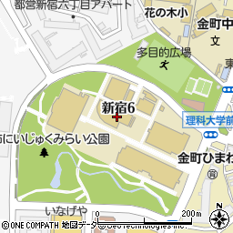 東京理科大学　葛飾キャンパス周辺の地図