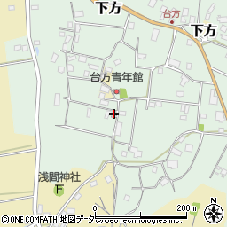 千葉県成田市台方611周辺の地図