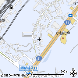 千葉県成田市不動ケ岡2092周辺の地図