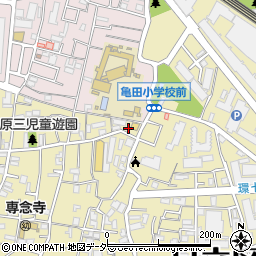 東京都足立区関原3丁目13周辺の地図