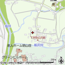 山梨県北杜市明野町下神取79-1周辺の地図
