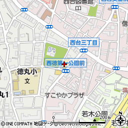 コモディイイダ徳丸店周辺の地図