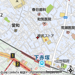 下赤塚診療所周辺の地図