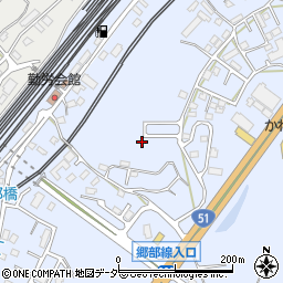 千葉県成田市不動ケ岡2109周辺の地図