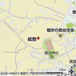 千葉県松戸市紙敷周辺の地図