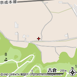千葉県成田市吉倉804周辺の地図