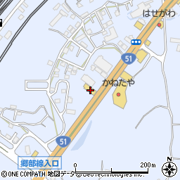 スズキ自販関東成田営業所周辺の地図