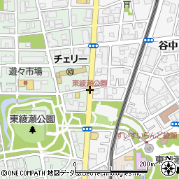 東綾瀬公園周辺の地図