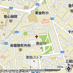 東京都葛飾区東金町1丁目周辺の地図