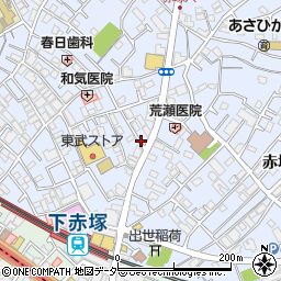 個別指導キャンパス　下赤塚校周辺の地図