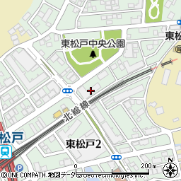 デュオステーション東松戸１番館周辺の地図