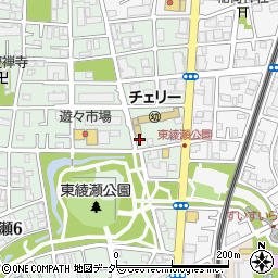 東京都足立区綾瀬7丁目17-21周辺の地図