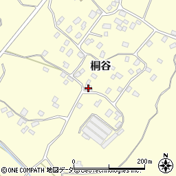 千葉県香取市桐谷490周辺の地図