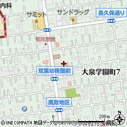 タイムズ大泉学園町７丁目駐車場周辺の地図