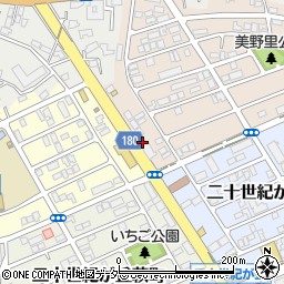 千葉県松戸市二十世紀が丘美野里町23周辺の地図