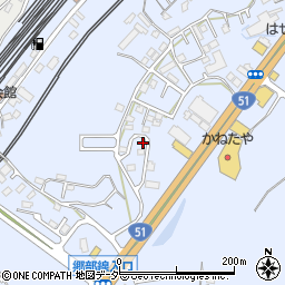 千葉県成田市不動ケ岡2094周辺の地図