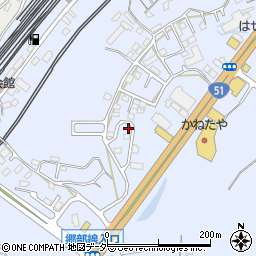 千葉県成田市不動ケ岡2094周辺の地図